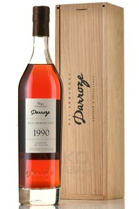 Bas-Armagnac Darroze Unique Collection - арманьяк Баз-Арманьяк Дарроз Уник Коллексьон 1990 год 0.7 л в д/у