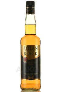 Solan Number One Black - виски Солан Намбер Ван Блэк 0.75 л