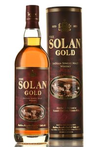 Solan Gold - виски Солан Голд  0.75 л в тубе