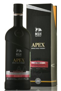 M & H Apex Single Cask Peated Sherry Cask - виски Эм энд Эйч Апекс Сингл Каск Питед Шерри Каск 0.7 л в п/у