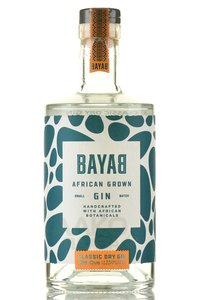 Bayab Classic Dry Gin - Байаб Классик Драй Джин 0.7 л