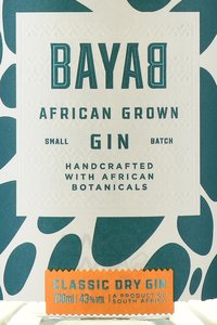 Bayab Classic Dry Gin - Байаб Классик Драй Джин 0.7 л