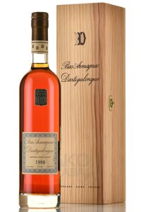 Dartigalongue Bas Armagnac - арманьяк Дартигалон 1988 год 0.5 л в д/у