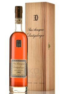 Dartigalongue Bas Armagnac - арманьяк Дартигалон 1992 год 0.5 л в д/у