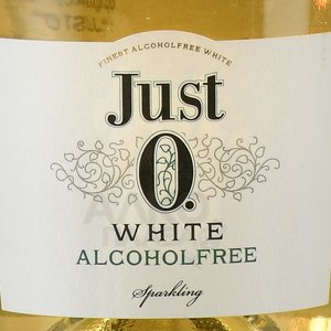 Just 0 - вино игристое Джаст безалкогольное 0.75 л белое полусладкое