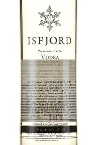 Isfjord Premium Arctic - водка Исфьорд Премиум Арктик 0.7 л