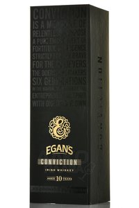 Egan’s Conviction 10 Years Old - виски Еганс Конвикшн 10 лет 0.7 л в п/у