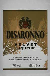 Disaronno Velvet - ликер Дисаронно Вельвет 0.7 л