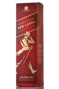 Johnnie Walker Red Label - виски Джонни Уокер Рэд Лейбл 1 л в п/у