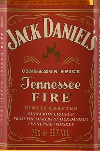 Jack Daniel’s Tennessee Fire - виски Джек Дэниел’с Теннесси Фаэр 0.7 л