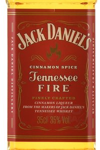 Jack Daniel’s Tennessee Fire - виски Джек Дэниел’с Теннесси Фаэр 0.35 л