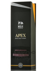 M & H Apex Single Cask Desert Wine Cask - виски Эм энд Эйч Апекс Сингл Каск Дессерт Вайн Каск 0.7 л в п/у