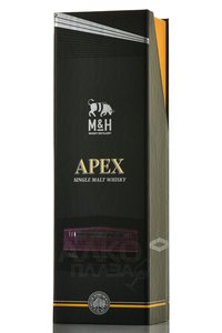 M & H Apex Single Cask Peated Fortified Red Wine Cask - виски Эм энд Эйч Апекс Сингл Каск Питед Фортифайд Ред Вайн Каск 0.7 л в п/у