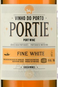 Portie Fine White - портвейн Порти Файн Вайт 2018 год 0.75 л