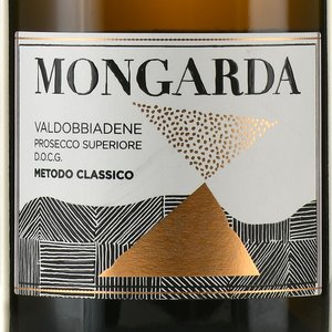 Mongarda Prosecco Superiore Valdobbiadene Metodo Classico - вино игристое Монгарда Просекко Супериоре Вальдоббьядене Методо Классико 0.75 л белое экстра брют