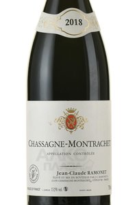 Jean-Claude Ramonet Chassagne-Montrachet - вино Шассань-Монраше Жан-Клод Рамоне 0.75 л красное сухое