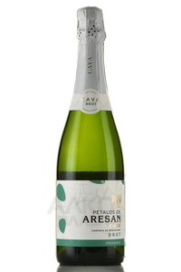 Petalos De Aresan Cava - вино игристое Петалос Де Арезан Кава 0.75 л белое брют