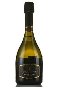 La Cacciatora Prosecco DOC - вино игристое Ла Каччатора Просекко ДОК 0.75 л белое брют