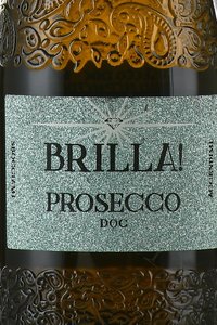 Brilla! Prosecco DOC - вино игристое Просекко Брилла ДОК 0.2 л белое брют