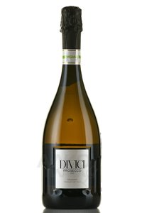 Divici Prosecco DOC - вино игристое Просекко Дивичи ДОК Органическое Вино 0.75 л белое сухое