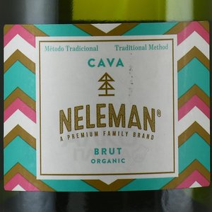 Neleman Organic Cava - вино игристое Нелеман Органик Кава 0.75 л белое брют