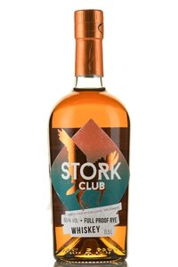 Stork Club Full Proof Rye - виски зерновой Сторк Клаб Фул Пруф Рай 0.5 л