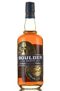 Boulder Spirits Colorado Straight Bourbon Whiskey - виски Боулдер Спиритс Колорадо Стрейт Бурбон Виски 0.7 л
