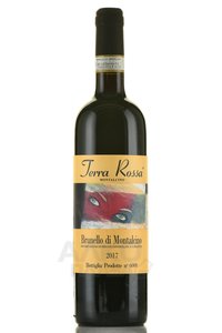 Terra Rossa Brunello di Montalcino - вино Брунелло ди Монтальчино Терра Росса 0.75 л красное сухое