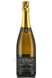 Cremant de Bourgogne Val De Mercy Grands Vins - вино игристое Креман де Бургонь Вель де Мерси Гранд Ван 0.75 л белое брют