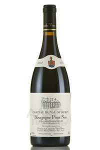 Bourgogne Coulanges Val De Mercy Grands Vins - вино Бургонь Коланж Вель де Мерси Гранд Ван 0.75 л красное сухое