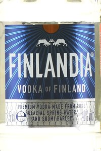 Finlandia - водка Финляндия 0.05 л