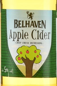 Belhaven Apple - сидр яблочный Белхеван Эппл газированный полусухой 0.5 л