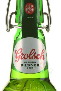 Grolsch Premium Lager - пиво Гролш Премиум Пилснер светлое пастеризованное 0.45 л