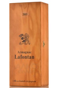 Lafontan Millesime 2003 - арманьяк Лафонтан Миллезиме 2003 год 0.7 л в д/у