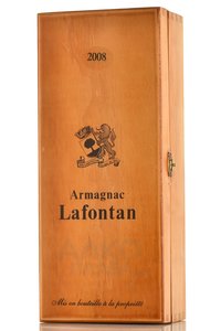 Lafontan Millesime 2008 - арманьяк Лафонтан Миллезиме 2008 год 0.7 л в д/у