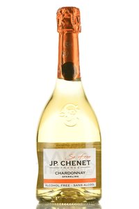 J. P. Chenet Chardonnay - вино безалкогольное Жан Поль Шене Шардоне 0.75 л газированный