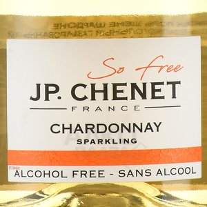 J. P. Chenet Chardonnay - вино безалкогольное Жан Поль Шене Шардоне 0.75 л газированный