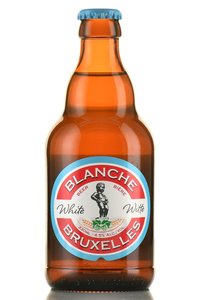 Blanche de Bruxelles - пиво Бланш де Брюссель 0.33 л светлое нефильтрованное