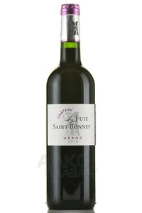 Chateau La Fuie Saint Bonnet Medoc - вино Шато Ля Фьюи Сен Бонне Медок 0.75 л красное сухое