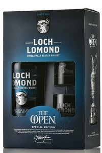 Loch Lomond The Open Special Edition Single Malt - виски Лох Ломонд Опен Спешиал Эдишн Сингл Молт 0.7 л в п/у + 2 бокала