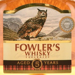 Fowler’s - виски зерновой Фоулерс 0.05 л