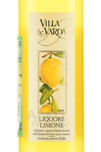 Villa de Varda Limone - ликер Вилла де Варда Лимонный 0.5 л