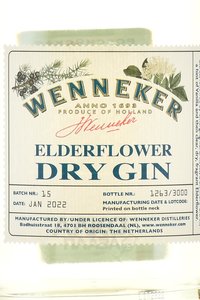 Elderflower Dry Gin - джин Элдерфлауэр Драй 0.7 л