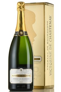 Crеmant de Bourgogne Victorine de Chastenay - вино игристое Креман де Бургонь Викторин де Шастене 1.5 л белое брют в п/у