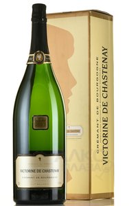 Crеmant de Bourgogne Victorine de Chastenay Millesime - вино игристое Креман Де Бургонь Викторин Де Шастене Миллезим 3 л белое экстра брют в п/у