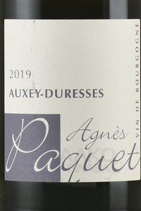 Domaine Agnes Paquet Auxey-Duresses - вино Оксе-Дюрес Аньес Паке 0.75 л красное сухое