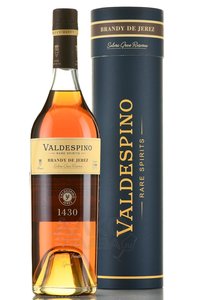 Valdespino Brandy de Jerez Solera Gran Reserva - бренди Вальдеспино Бренди Де Херес Солера Гран Резерва 0.7 л в тубе