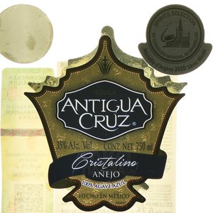 Antigua Cruz Anejo Cristalino 100% Agave Azul - текила Антигуа Круз Аньехо Кристалино 100% Агаве Азуль 0.75 л в п/у