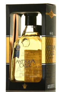 Antigua Cruz Reposado 100% Agave Azul - текила Антигуа Круз Репосадо 100% Агаве Азуль 0.75 л в п/у