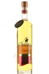 El Charro Premium Anejo 100% Puro de Agave - текила Эль Чарро Премиум Аньехо 100% Пуро де Агаве 0.75 л в п/у